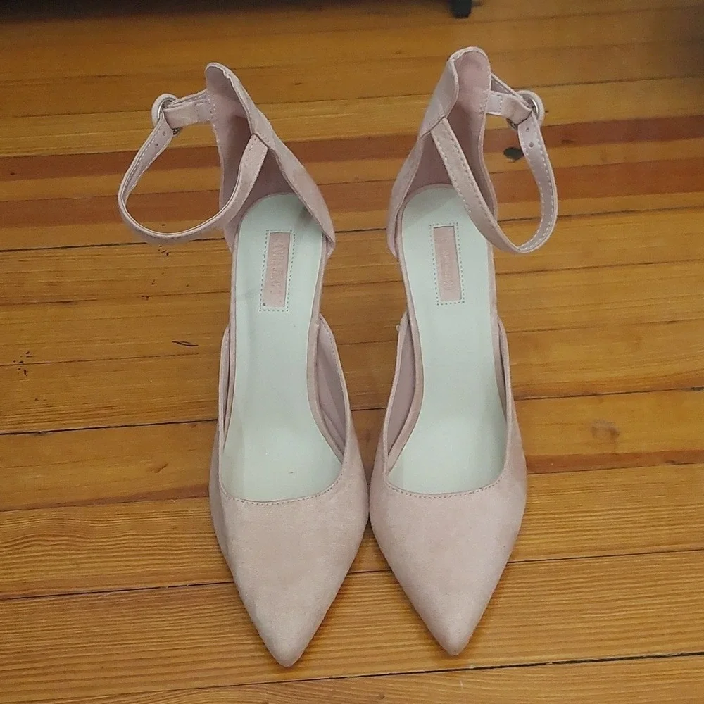 Never worn Forever 21 heels‎ size 10 blush